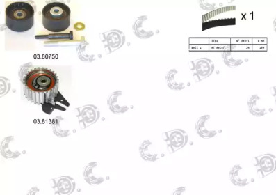 AUTOKIT 045311 -  Комплект ремня ГРМ
