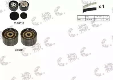 AUTOKIT 045336 -  Комплект ремня ГРМ