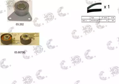 AUTOKIT 045343 -  Комплект ремня ГРМ