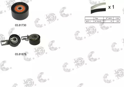 AUTOKIT 045365 -  Комплект ремня ГРМ