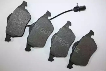 AUTOMEGA 120003510 -  Комплект тормозных колодок, дисковый тормоз