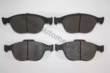 AUTOMEGA 120004810 -  Комплект тормозных колодок, дисковый тормоз