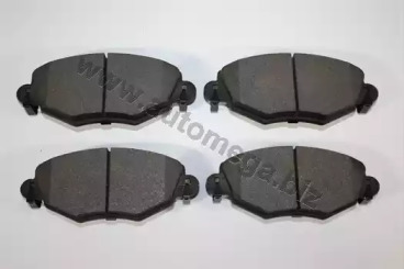 AUTOMEGA 120008310 -  Комплект тормозных колодок, дисковый тормоз
