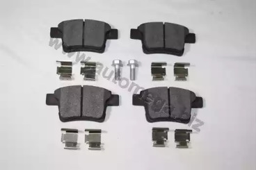 AUTOMEGA 120008410 -  Комплект тормозных колодок, дисковый тормоз
