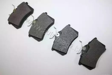 AUTOMEGA 120045510 -  Комплект тормозных колодок, дисковый тормоз