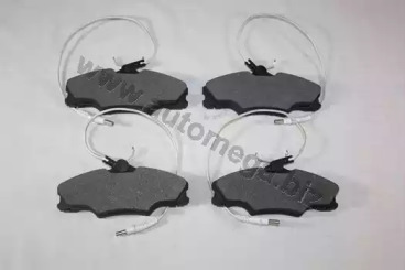AUTOMEGA 120056010 -  Комплект тормозных колодок, дисковый тормоз