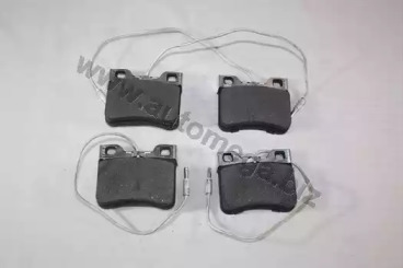 AUTOMEGA 120056410 -  Комплект тормозных колодок, дисковый тормоз