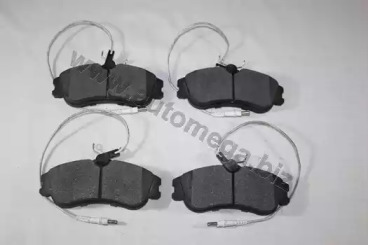 AUTOMEGA 120057710 -  Комплект тормозных колодок, дисковый тормоз