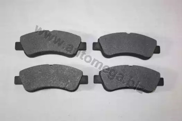 AUTOMEGA 120057810 -  Комплект тормозных колодок, дисковый тормоз