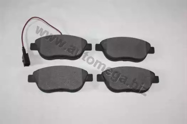 AUTOMEGA 120058010 -  Комплект тормозных колодок, дисковый тормоз