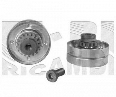 AUTOTEAM a00500 -  Натяжной ролик, поликлиновой  ремень