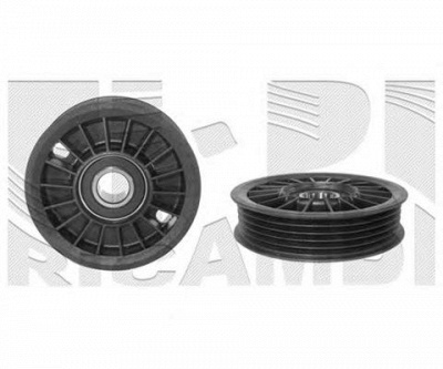 AUTOTEAM a01464 -  Натяжной ролик, поликлиновой  ремень