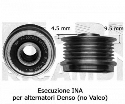 AUTOTEAM a07160 -  Механизм свободного хода генератора