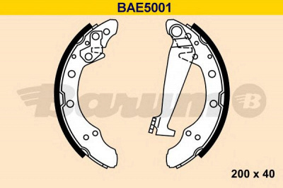 BARUM bae5001 -  Комплект тормозных колодок