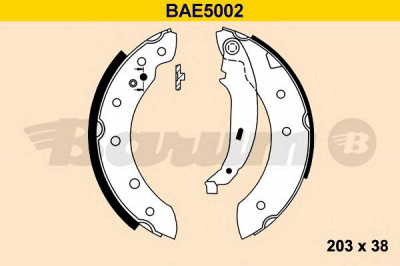 BARUM bae5002 -  Комплект тормозных колодок