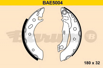 BARUM bae5004 -  Комплект тормозных колодок