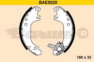 BARUM bae5020 -  Комплект тормозных колодок