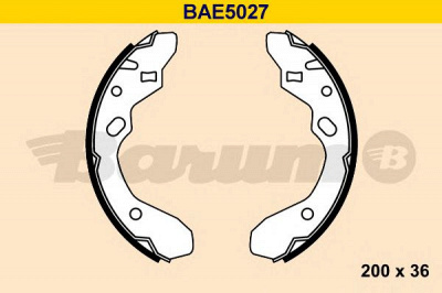BARUM bae5027 -  Комплект тормозных колодок