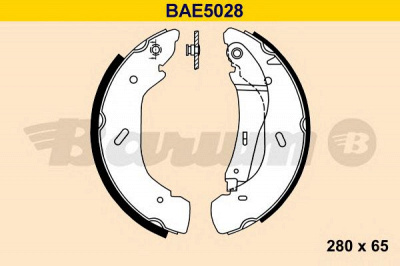 BARUM bae5028 -  Комплект тормозных колодок