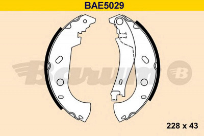 BARUM bae5029 -  Комплект тормозных колодок