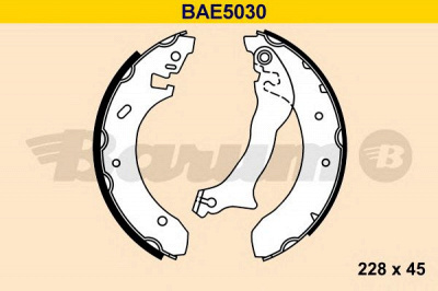 BARUM bae5030 -  Комплект тормозных колодок