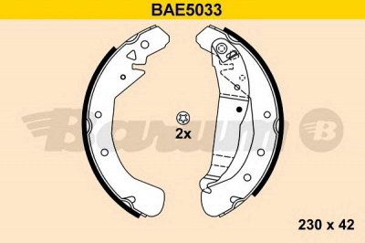 BARUM bae5033 -  Комплект тормозных колодок