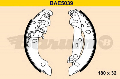 BARUM bae5039 -  Комплект тормозных колодок