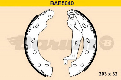 BARUM bae5040 -  Комплект тормозных колодок