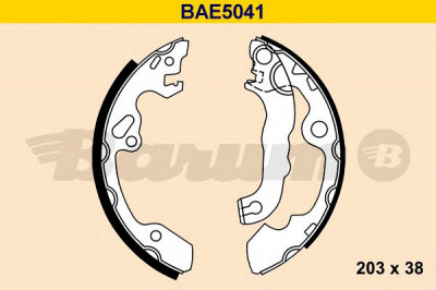 BARUM bae5041 -  Комплект тормозных колодок