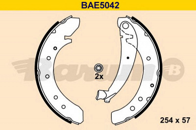 BARUM bae5042 -  Комплект тормозных колодок