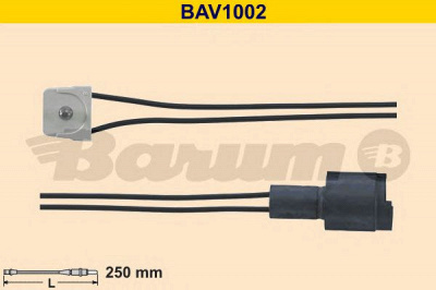 BARUM bav1002 -  Сигнализатор, износ тормозных колодок