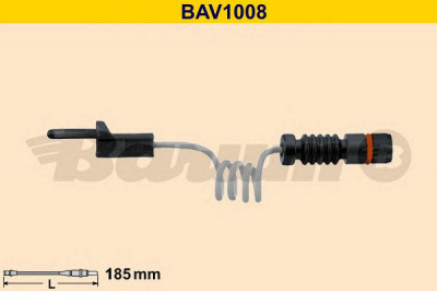BARUM bav1008 -  Сигнализатор, износ тормозных колодок