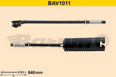 BARUM bav1011 -  Сигнализатор, износ тормозных колодок