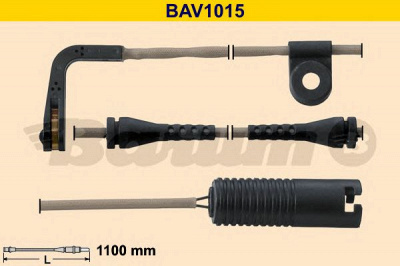 BARUM bav1015 -  Сигнализатор, износ тормозных колодок