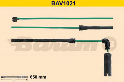 BARUM bav1021 -  Сигнализатор, износ тормозных колодок