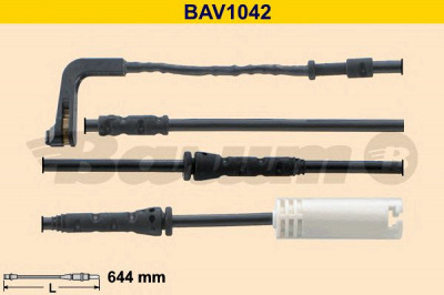 BARUM bav1042 -  Сигнализатор, износ тормозных колодок