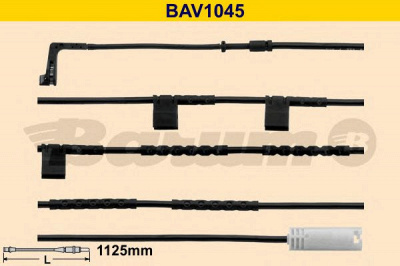 BARUM bav1045 -  Сигнализатор, износ тормозных колодок
