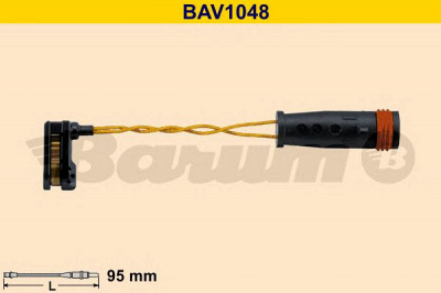 BARUM bav1048 -  Сигнализатор, износ тормозных колодок
