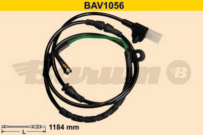 BARUM bav1056 -  Сигнализатор, износ тормозных колодок