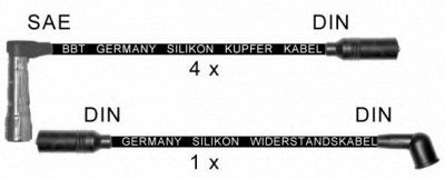 BBT zk1022 -  Комплект проводов зажигания