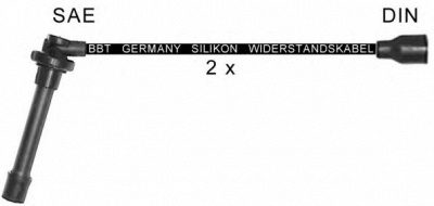 BBT zk1936 -  Комплект проводов зажигания