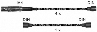 BBT zk424 -  Комплект проводов зажигания