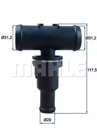 BEHR th5375 -  Термостат, охлаждающая жидкость