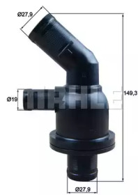 BEHR th5587 -  Термостат, охлаждающая жидкость