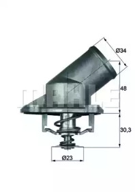 BEHR ti22492 -  Термостат, охлаждающая жидкость