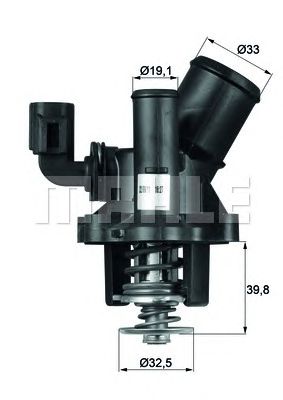 BEHR tm1798 -  Термостат, охлаждающая жидкость