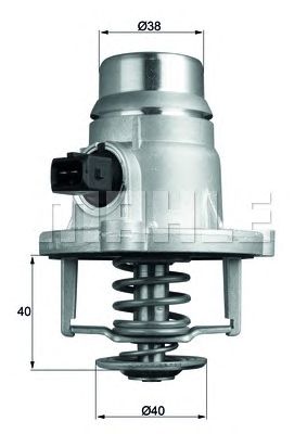 BEHR tm27105 -  Термостат, охлаждающая жидкость