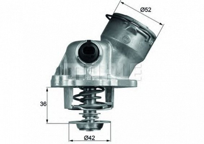 BEHR tm29100d -  Термостат, охлаждающая жидкость