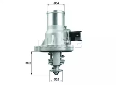 BEHR tm41105 -  Термостат, охлаждающая жидкость