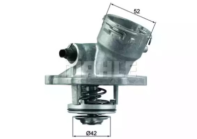 BEHR tm45100d -  Термостат, охлаждающая жидкость